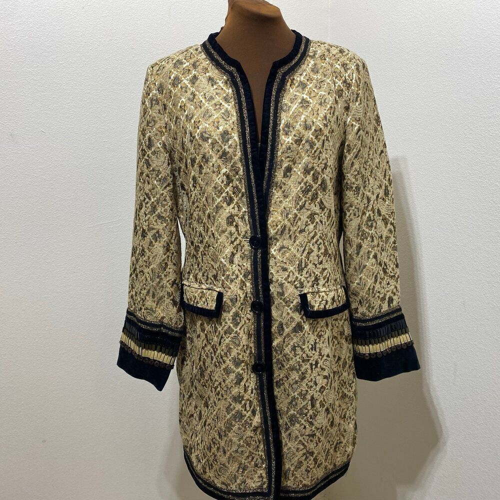 Chico's Artisan Adele Jacket Size Medium